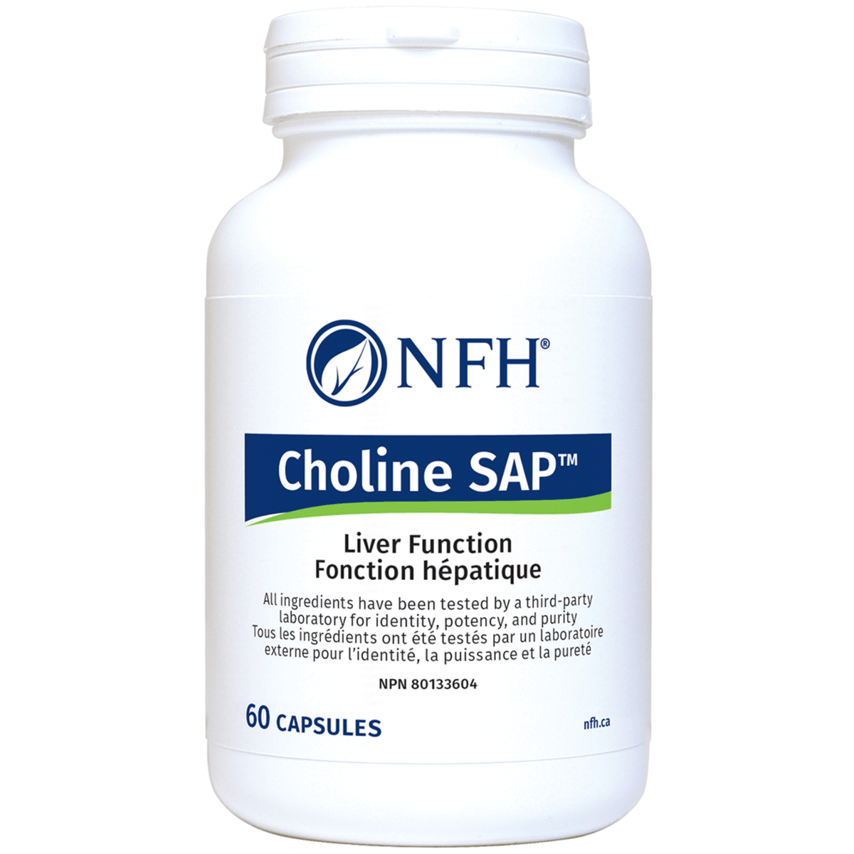 NFH Choline SAP 60 Capsules