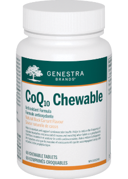 Genestra CoQ10 Chewable (Natural Blackcurrant) - 60 Chew Tabs