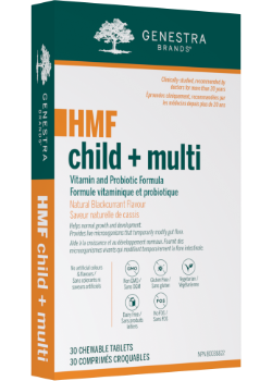 Genestra HMF Child + Multi (Black Currant) - 30 Chew Tabs