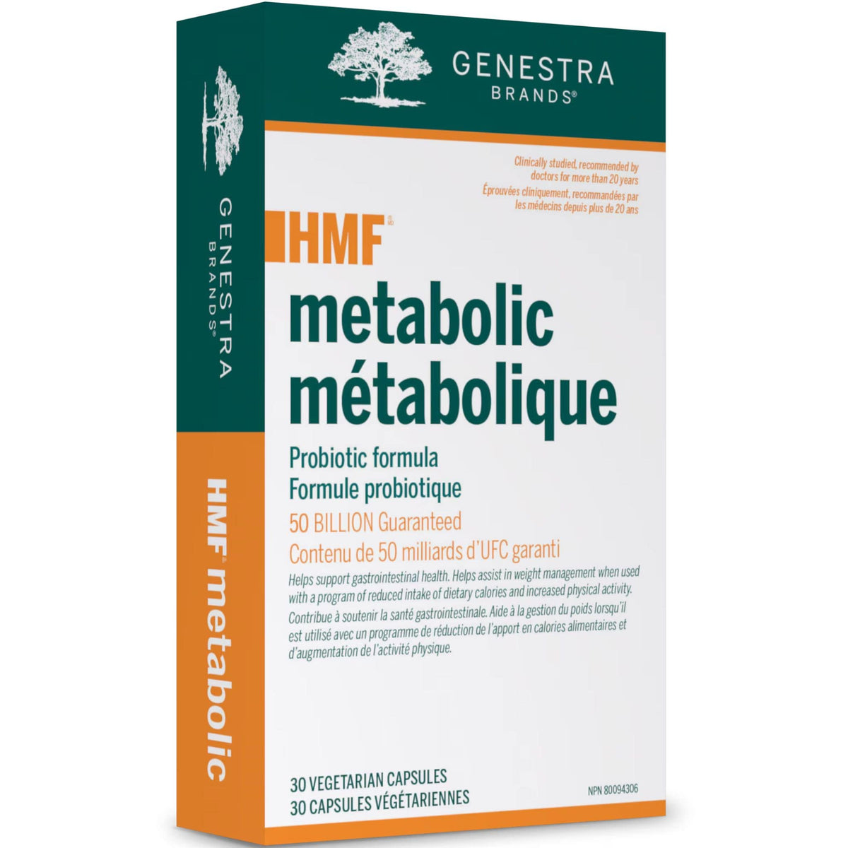 Genestra HMF Metabolic 50 Billion CFU 30 Veg Capsules
