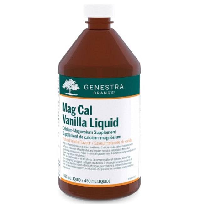Genestra Mag Cal Vanilla Liquid 450mL