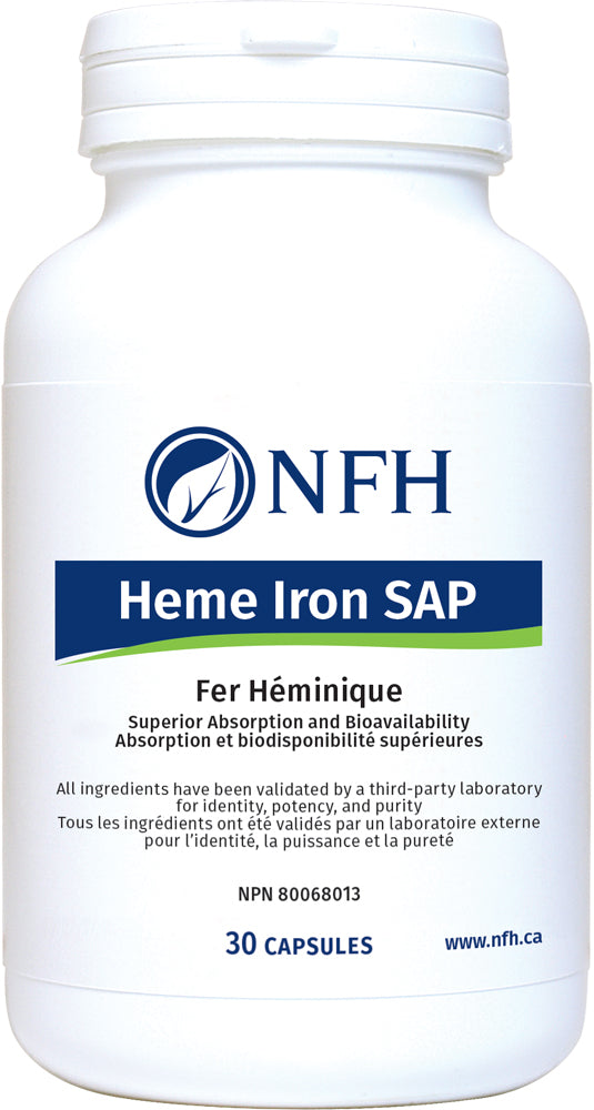 NFH Heme Iron SAP 30 Capsules