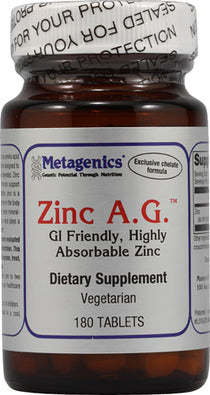 Metagenics Zinc A.G. 180 Tablets