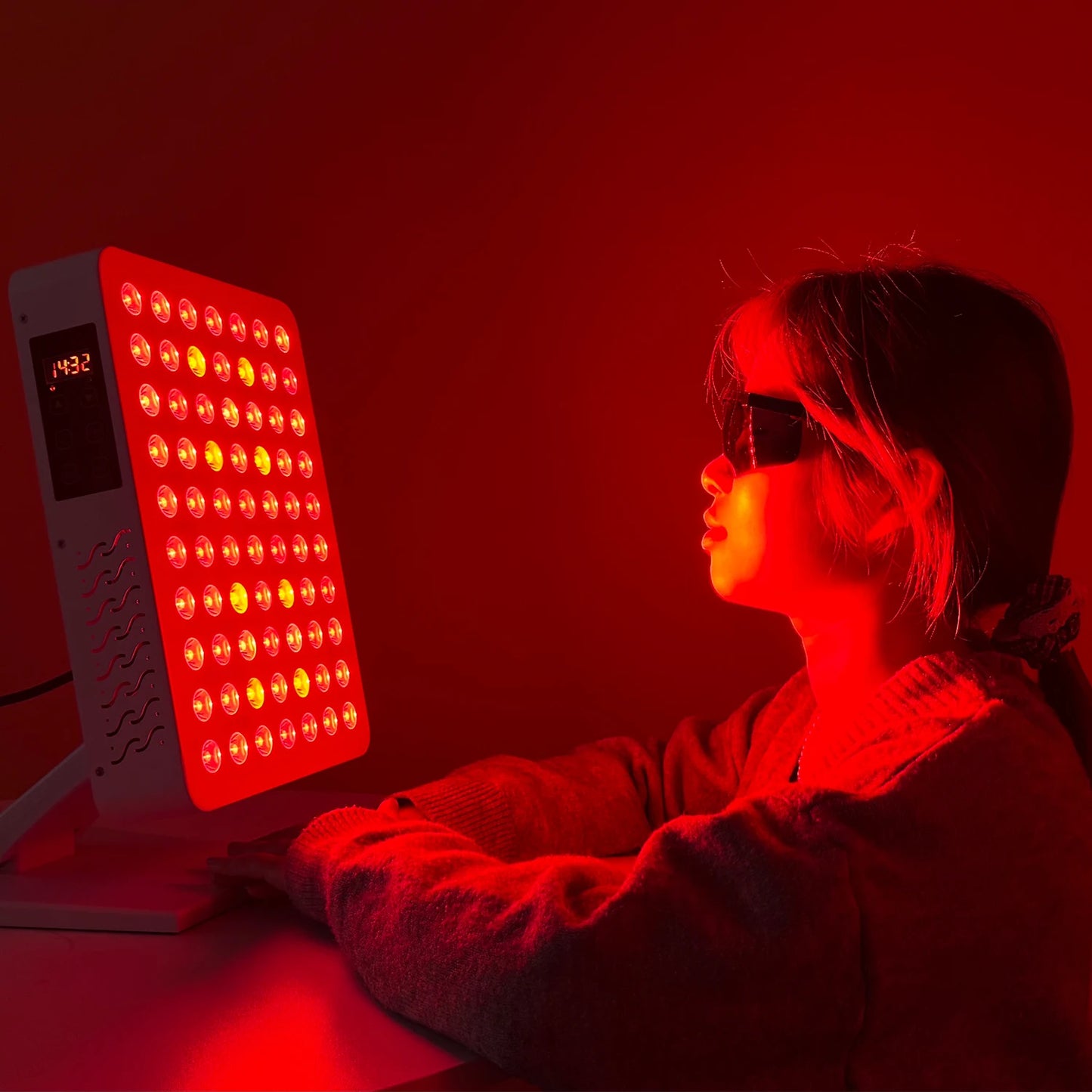 Red Light Therapy 300W 350W Dual Leds Pulse KingBrite Pdt Light Machine With Stand 660nm 850nm Infrared Light Panel