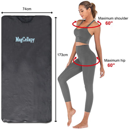 Acid Relieving Blanket Massage Steam Bag Portable Personal Detoxification Relaxation Sauna Heat Massage Promote BloodCirculation