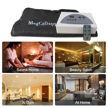 Acid Relieving Blanket Massage Steam Bag Portable Personal Detoxification Relaxation Sauna Heat Massage Promote BloodCirculation