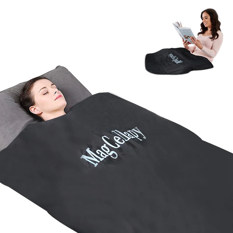 Acid Relieving Blanket Massage Steam Bag Portable Personal Detoxification Relaxation Sauna Heat Massage Promote BloodCirculation