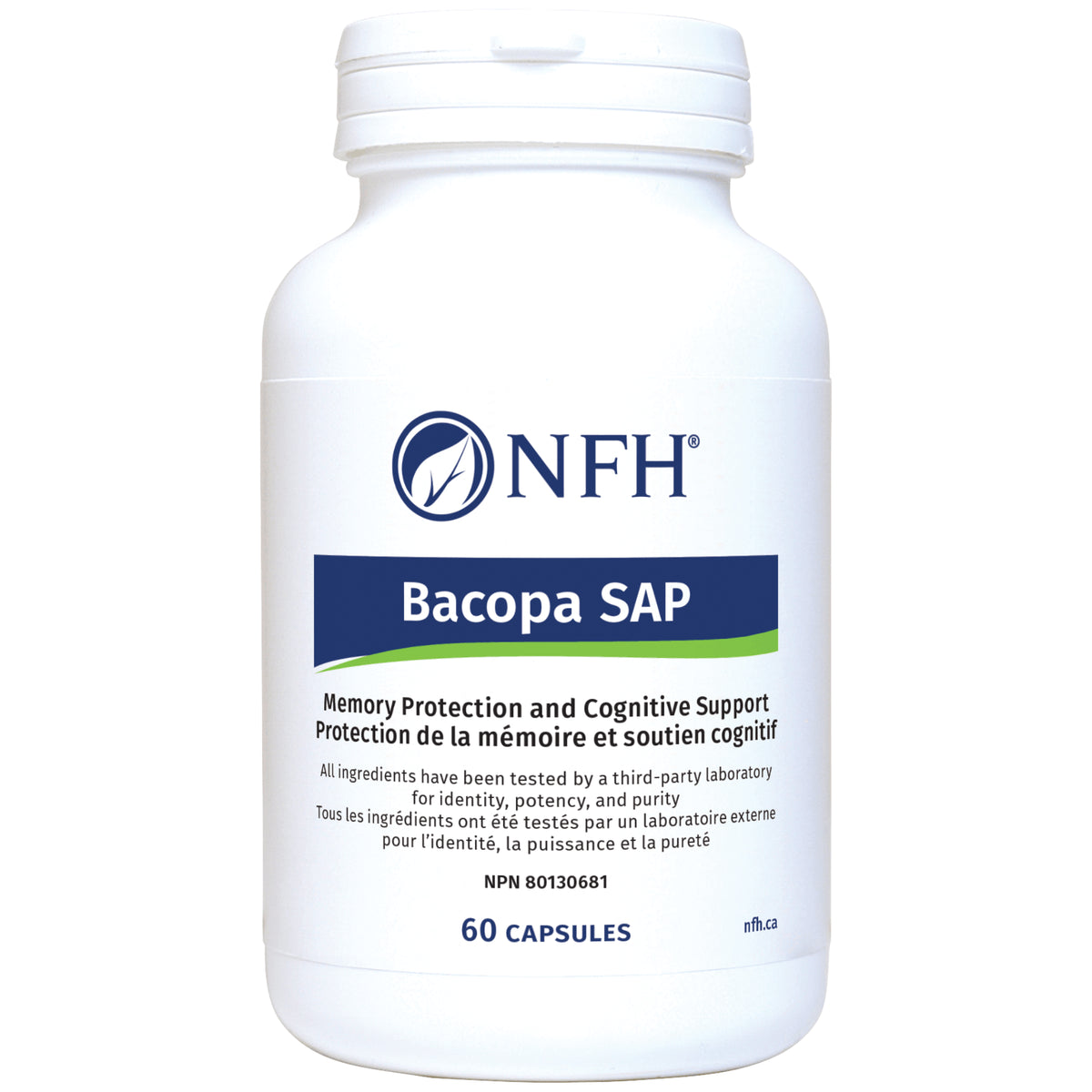 NFH Bacopa SAP 60 Capsules