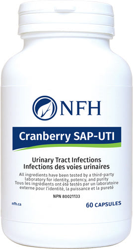 NFH Cranberry SAP UTI 60 Capsules