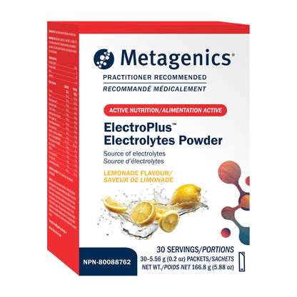 Metagenics ElectroPlus Electrolytes Powder Lemonade