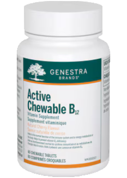 Genestra Active Chewable B-12 (Cherry) - 60 Tabs