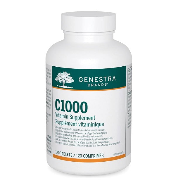 Genestra C1000 Vitamin C 120 Tablets