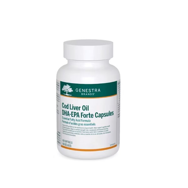 Genestra Cod Liver Oil DHA/EPA Forte 60 Softgels