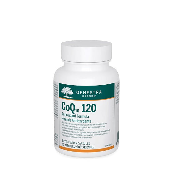 Genestra CoQ10 120 mg 60 Veg Capsules