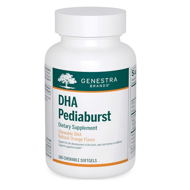 Genestra DHA Pediaburst Orange 180 Chewable Softgels