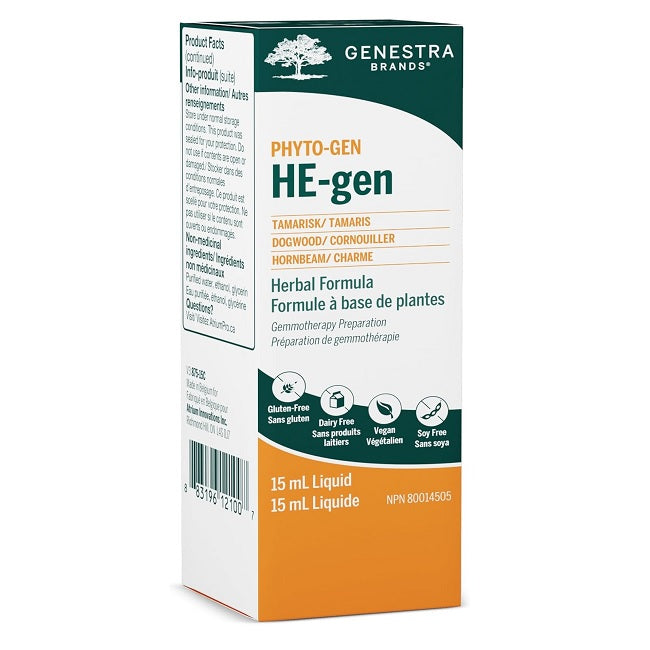 Genestra HE-gen Tamarisk Dogwood and Hornbeam 15mL