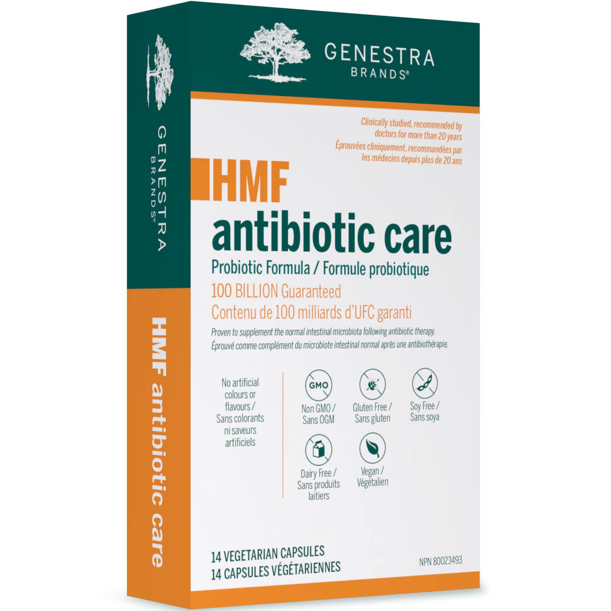 Genestra HMF Antibiotic Care 14 Veg Capsules