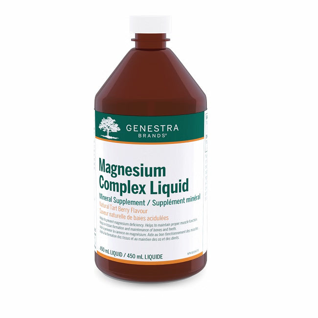 Genestra Magnesium Complex Liquid Tart Berry 450 mL