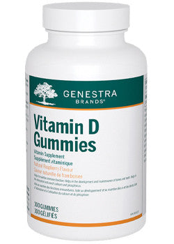 Genestra Vitamin D Gummies (Natural Raspberry) - 100 Gummies