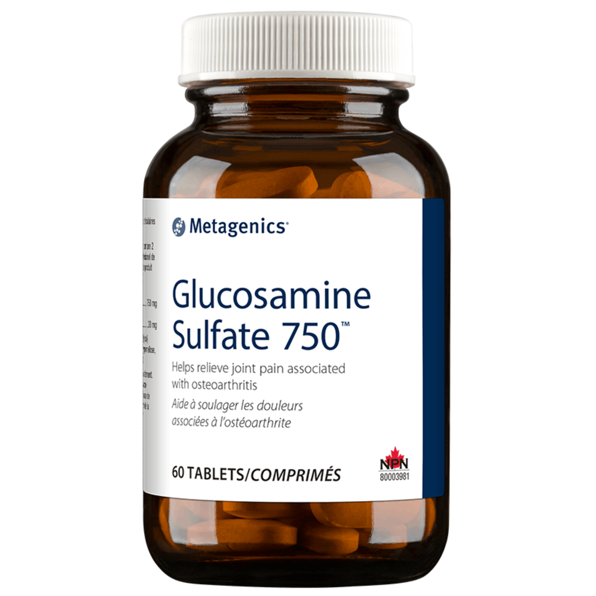 Metagenics Glucosamine Sulfate 750 60 Tablets
