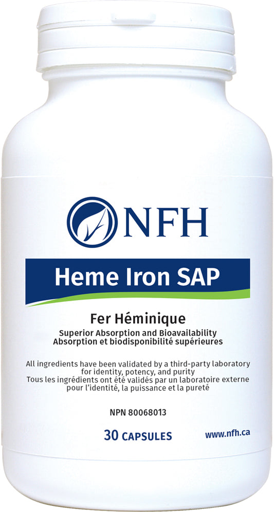 NFH Heme Iron SAP 30 Capsules