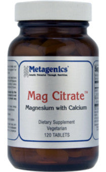 Metagenics Mag Citrate 120 Tablets