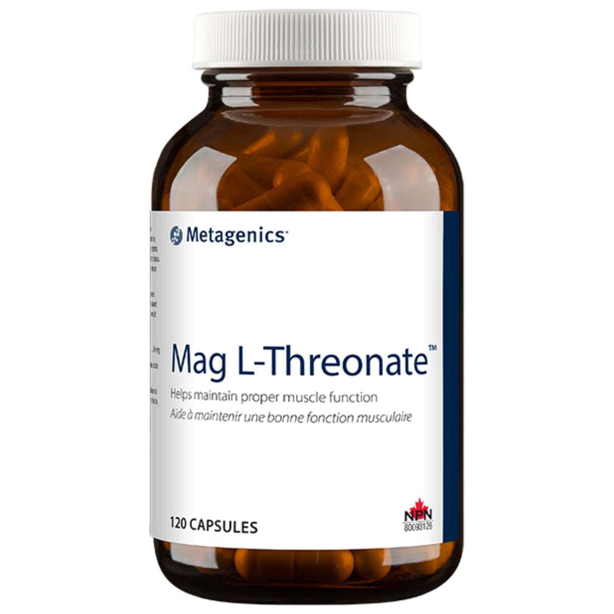 Metagenics Mag L-Threonate 120 Capsules