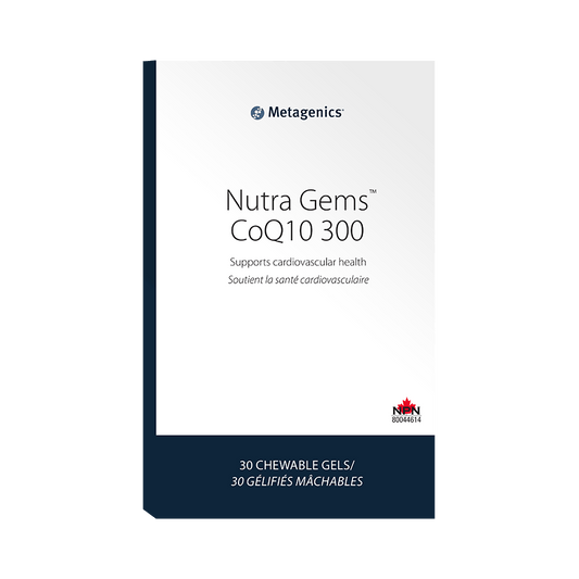 Metagenics NutraGems CoQ10 300 30 Chewable Gels