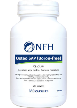 NFH Osteo SAP Boron-Free 180 Capsules