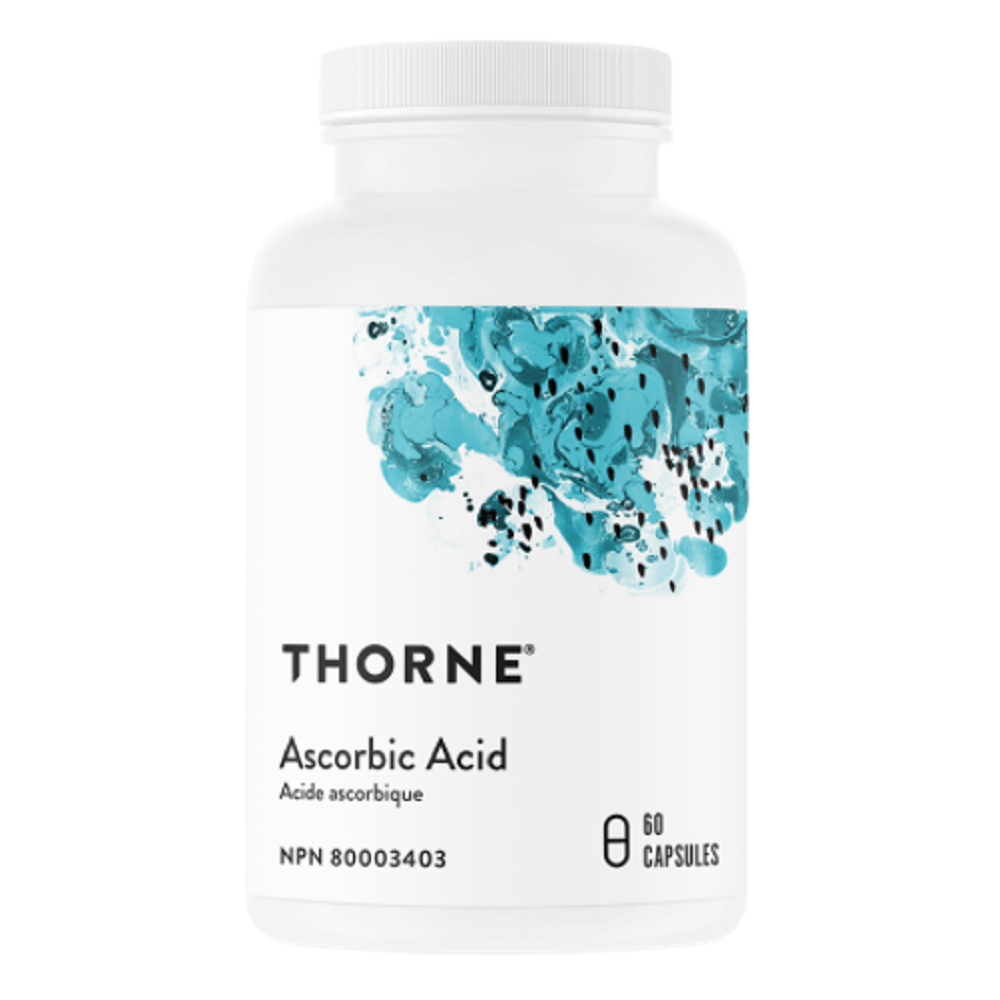 Thorne Ascorbic Acid 60 Capsules