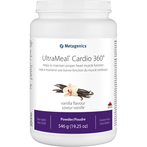 Metagenics UltraMeal Cardio 360 Vanilla 14 Servings Powder