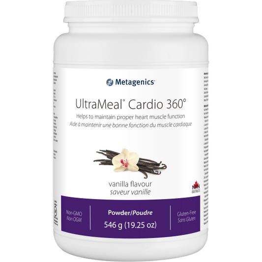 Metagenics UltraMeal Cardio 360 Vanilla 14 Servings Powder
