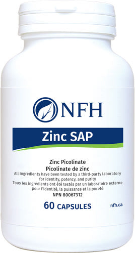 NFH Zinc SAP 60 Capsules